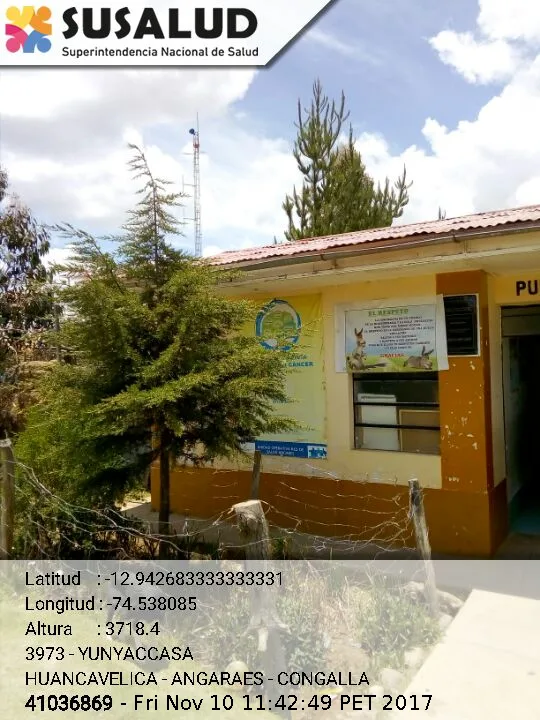 Yunyaccasa en Congalla, Huancavelica