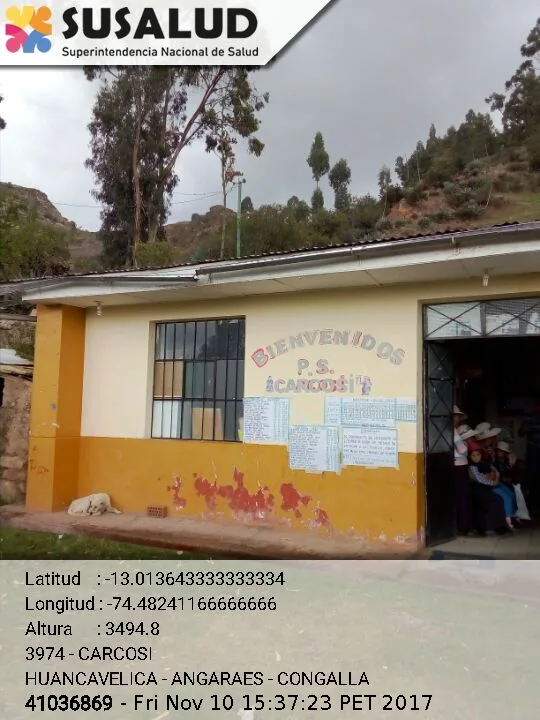 Carcosi en Congalla, Huancavelica