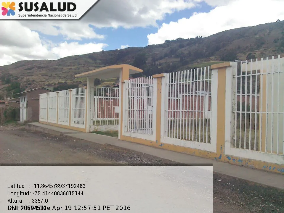 Huancani en Leonor Ordoñez, Junin