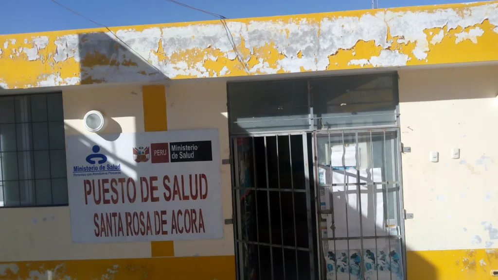 Santa Rosa de Acora en San Francisco de Sangayaico, Huancavelica
