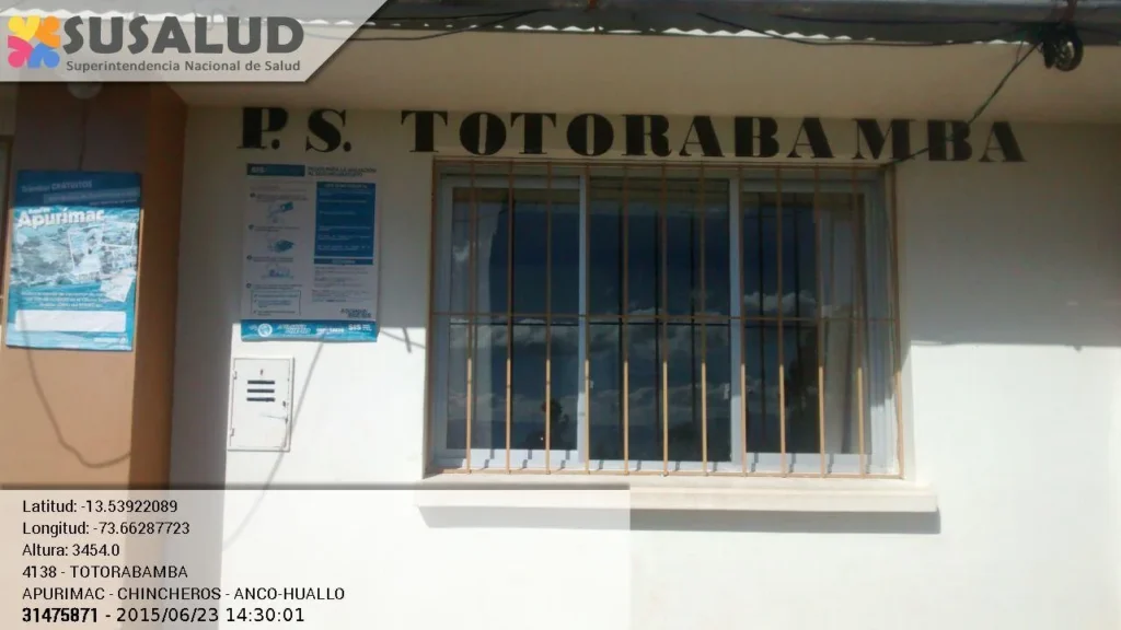 Totorabamba en Anco Huallo, Apurimac
