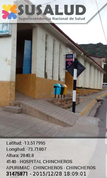 Hospital Chincheros en Apurimac