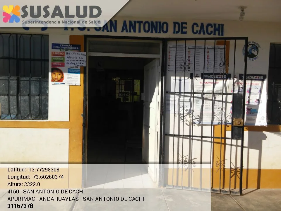 San Antonio de Cachi en Apurimac