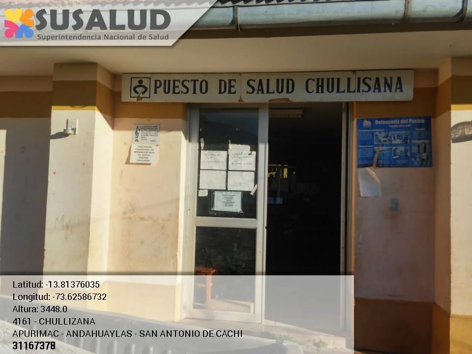 Chullizana en San Antonio de Cachi, Apurimac