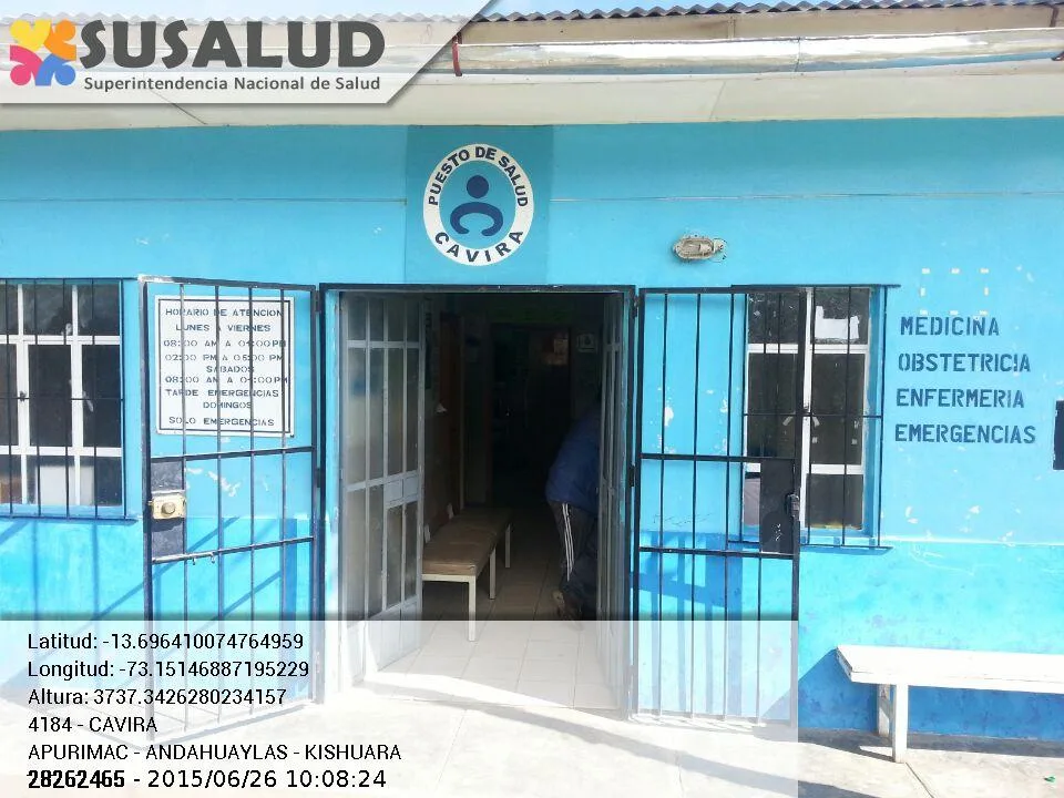 Cavira en Kishuara, Apurimac