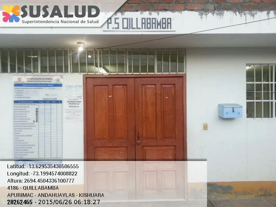 Quillabamba en Kishuara, Apurimac
