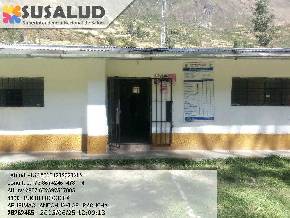 Puculloccocha en Pacucha, Apurimac