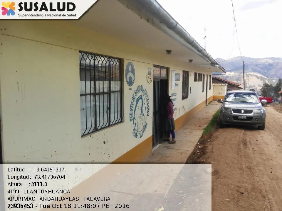 Llantuyhuanca en Talavera, Apurimac