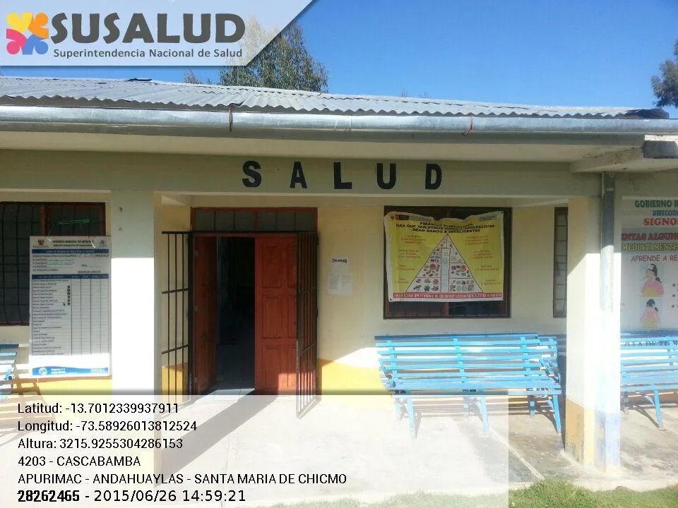 Cascabamba en Santa Maria de Chicmo, Apurimac