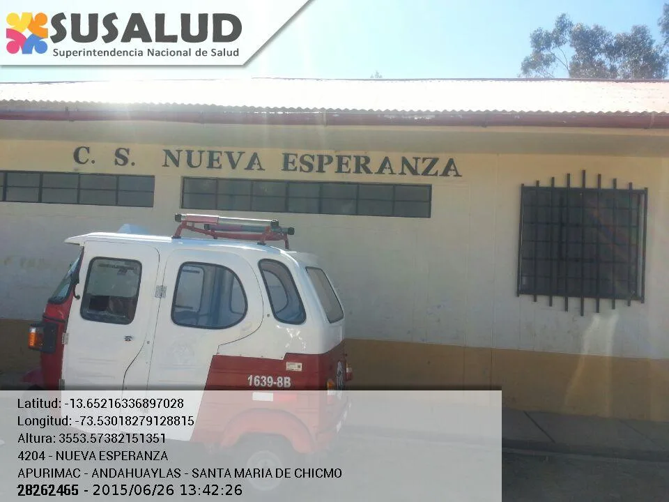Nueva Esperanza en Santa Maria de Chicmo, Apurimac