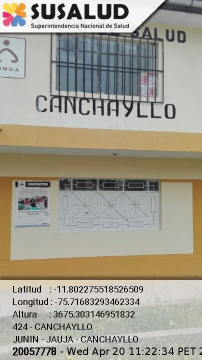 Canchayllo en Junin