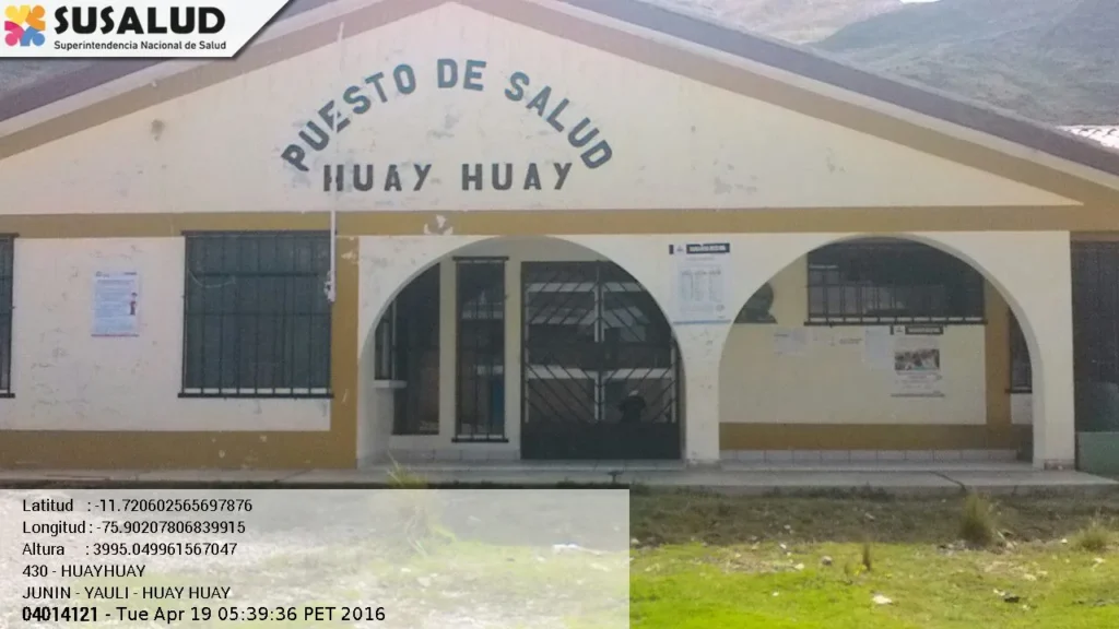Huayhuay en Huay Huay, Junin