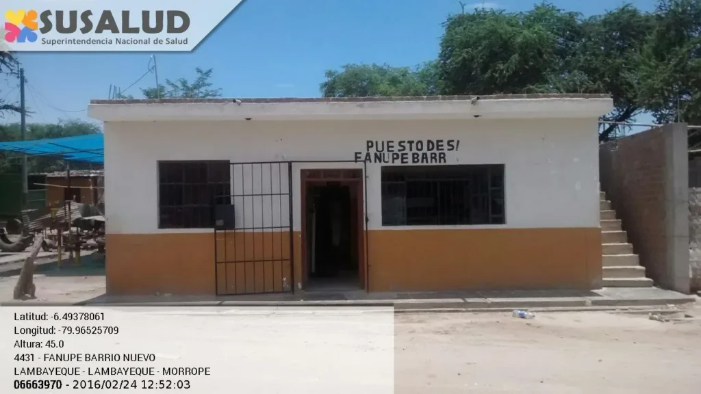 Fanupe Barrio Nuevo en Morrope, Lambayeque