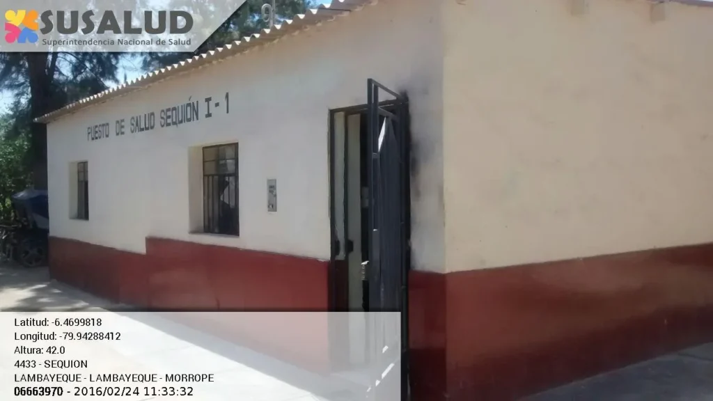 Sequion en Morrope, Lambayeque