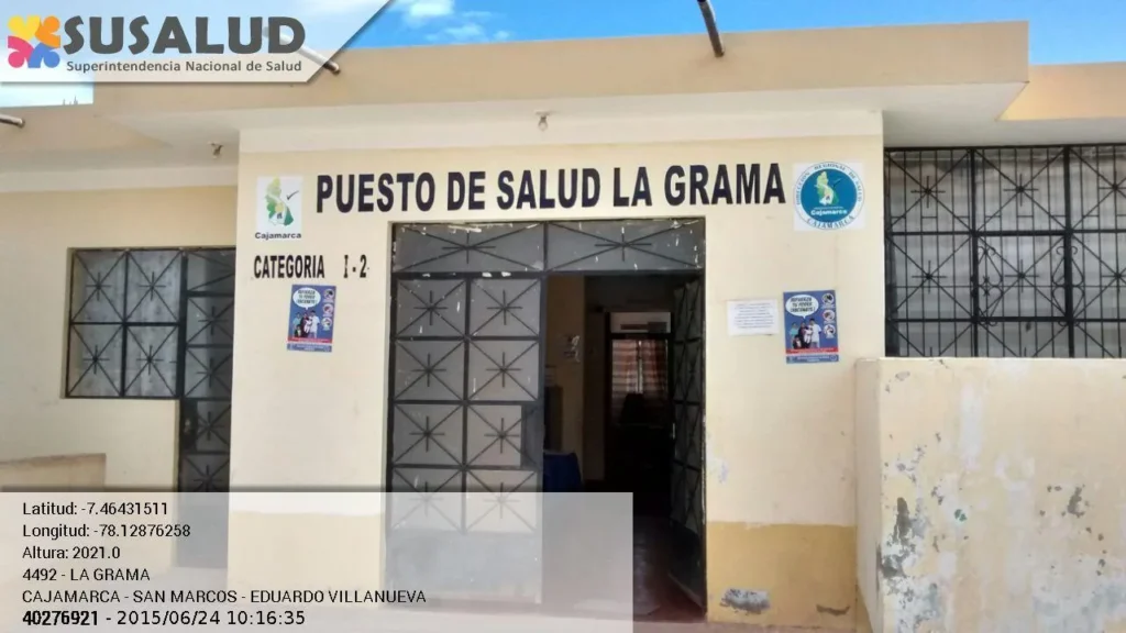 La Grama en Eduardo Villanueva, Cajamarca