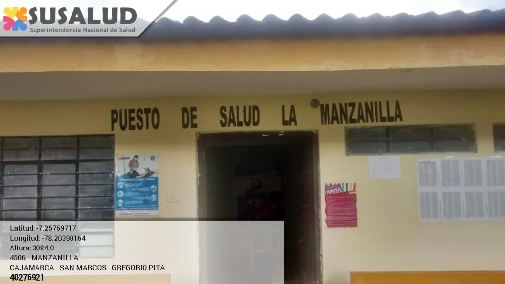 Puesto de Salud Manzanilla en Gregorio Pita, Cajamarca