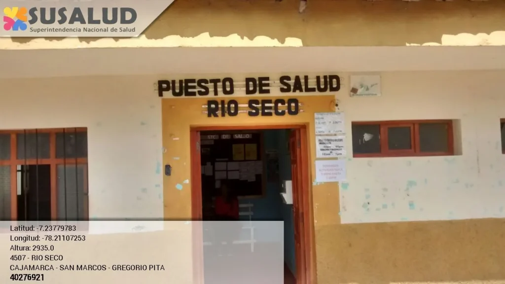 Rio Seco en Gregorio Pita, Cajamarca