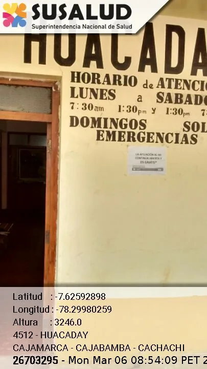 Huacaday en Cachachi, Cajamarca