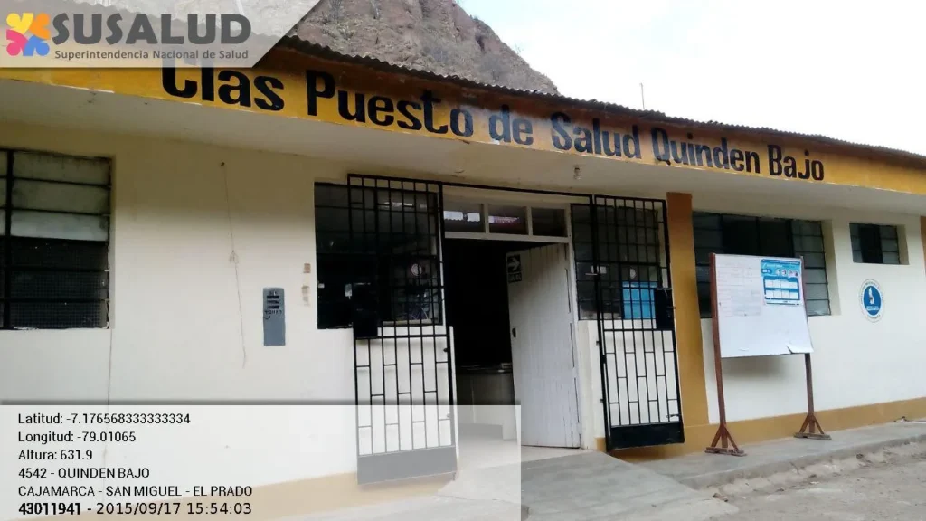 Quinden bajo en El Prado, Cajamarca