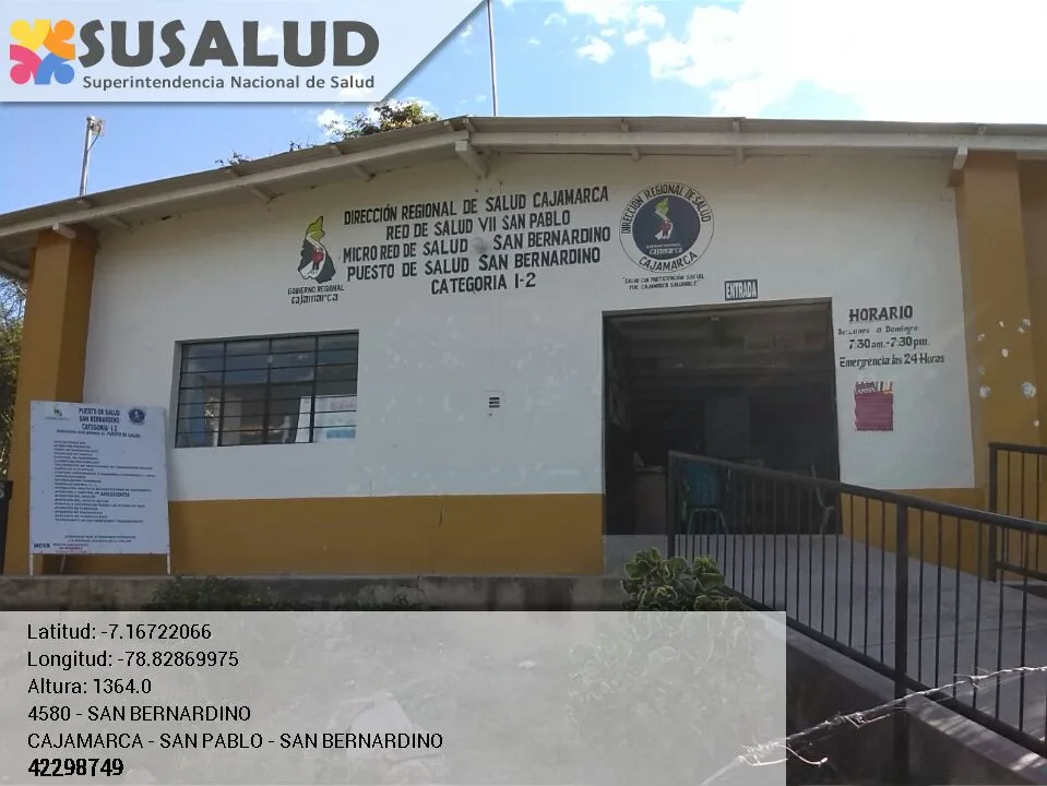 San Bernardino en Cajamarca
