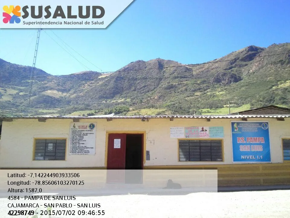 Pampa de San Luis en Cajamarca