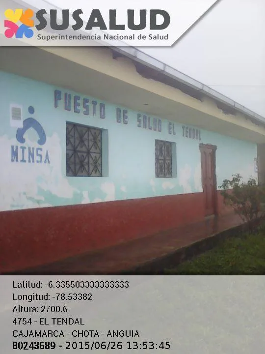 El Tendal en Anguia, Cajamarca