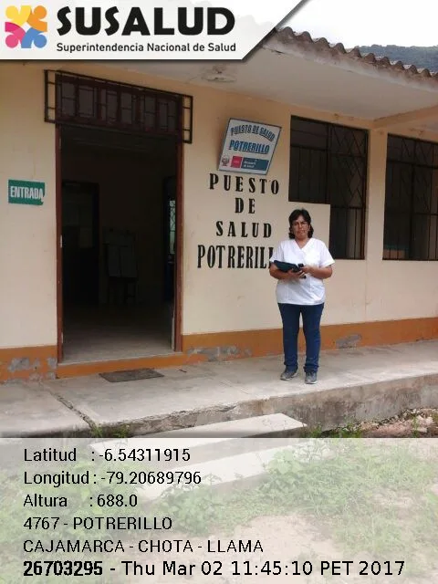Potrerillo en Llama, Cajamarca