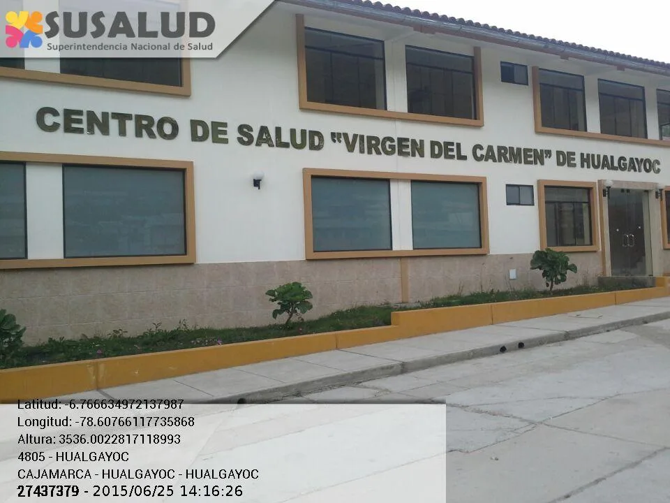 Centro de Salud Hualgayoc en Cajamarca