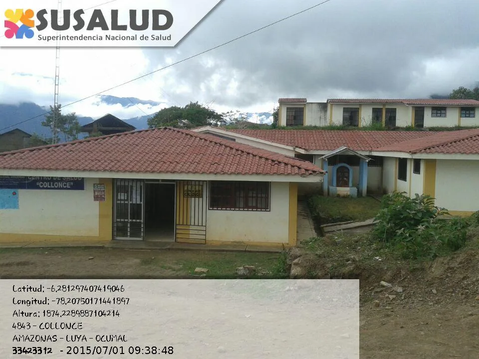 Collonce en Ocumal, Amazonas
