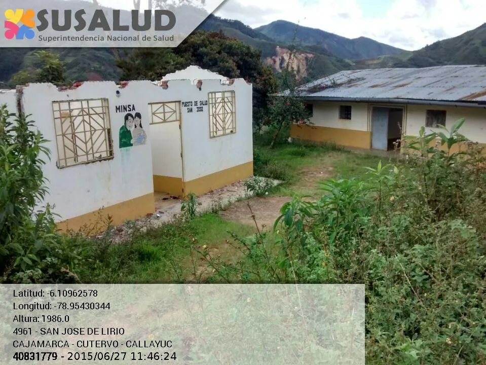 San Jose de Lirio en Callayuc, Cajamarca