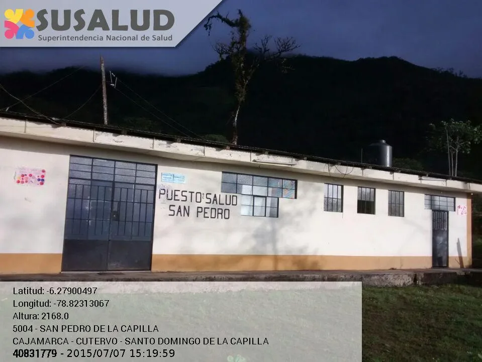 San Pedro de la Capilla en Santo Domingo de la Capilla, Cajamarca