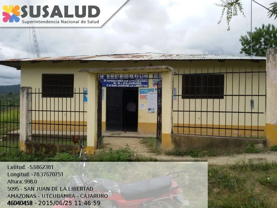 San Juan de la Libertad en Cajaruro, Amazonas