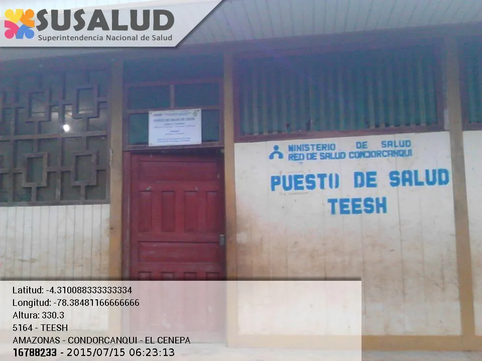 Teesh en El Cenepa, Amazonas