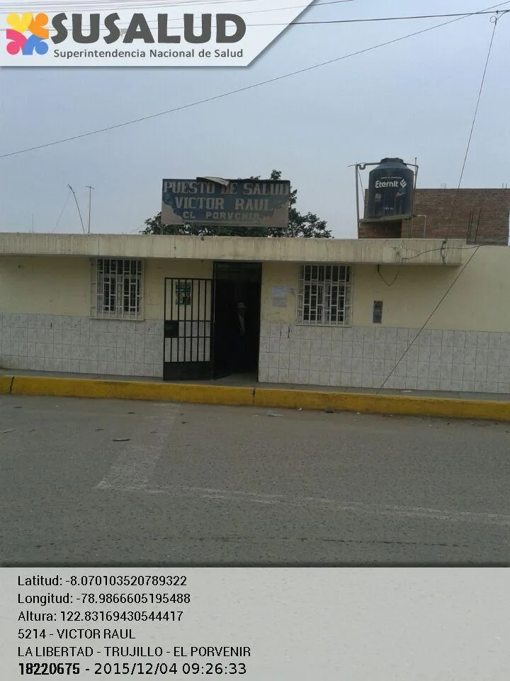 Victor Raul en El Porvenir, La Libertad