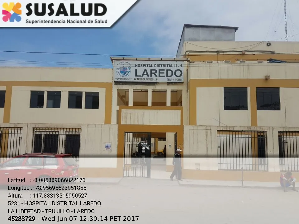 Hospital Distrital Laredo en La Libertad