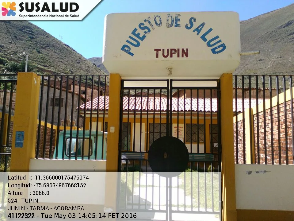 Tupin en Acobamba, Junin