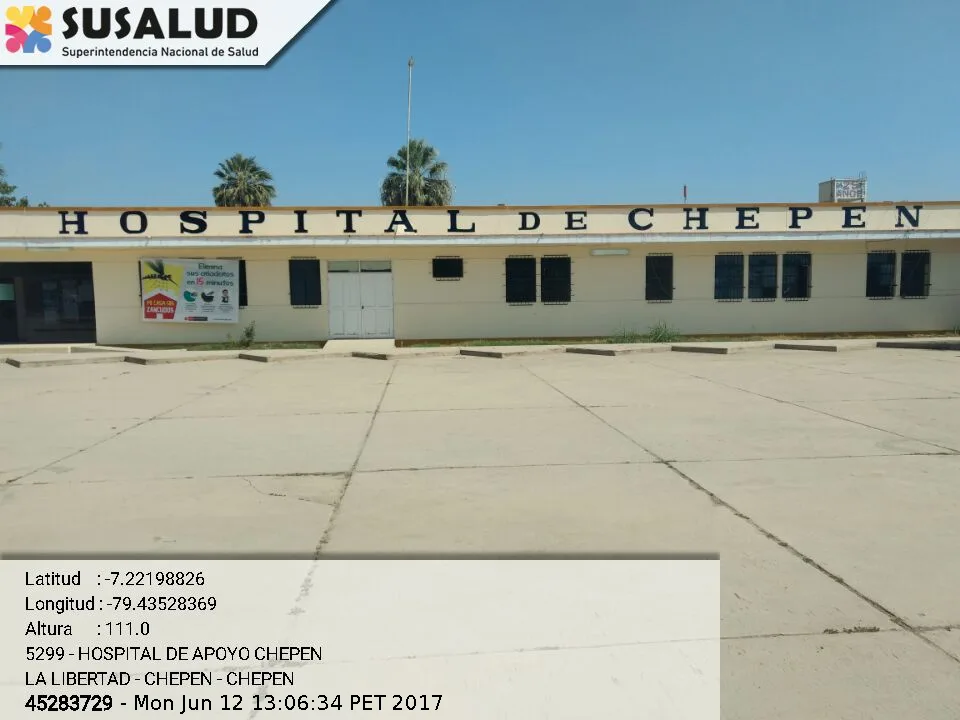Hospital de Apoyo Chepen en La Libertad