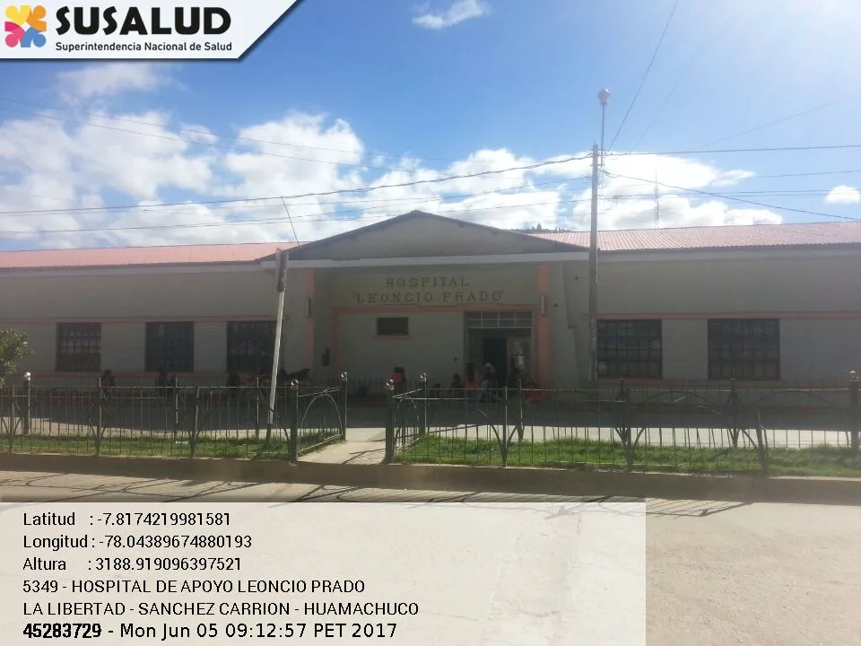 Hospital de Apoyo Leoncio Prado en Huamachuco, La Libertad