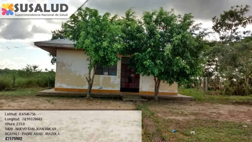Nuevo San Juan Km. 69 en Neshuya, Ucayali