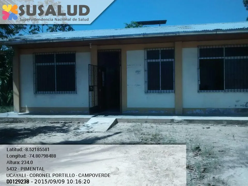 Pimental en Campoverde, Ucayali