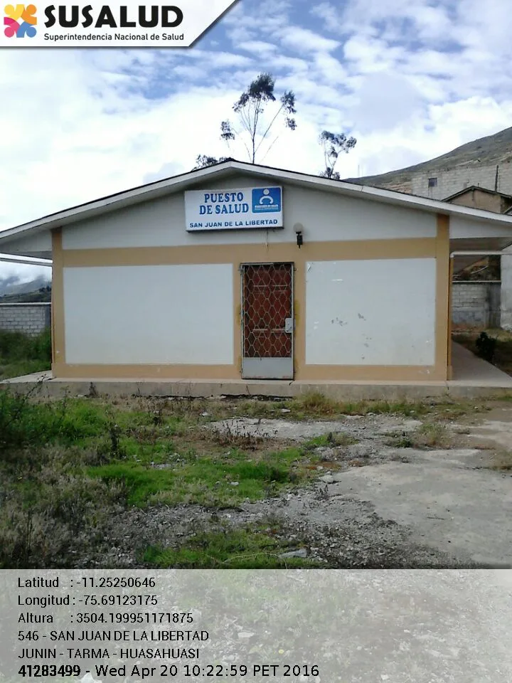 San Juan de la Libertad en Huasahuasi, Junin