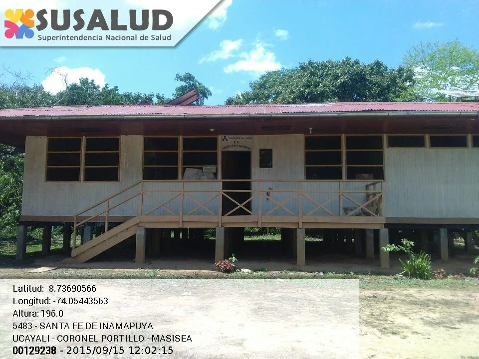 Santa Fe de Inamapuya en Masisea, Ucayali