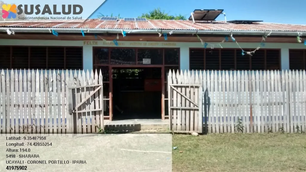 Sharara en Iparia, Ucayali