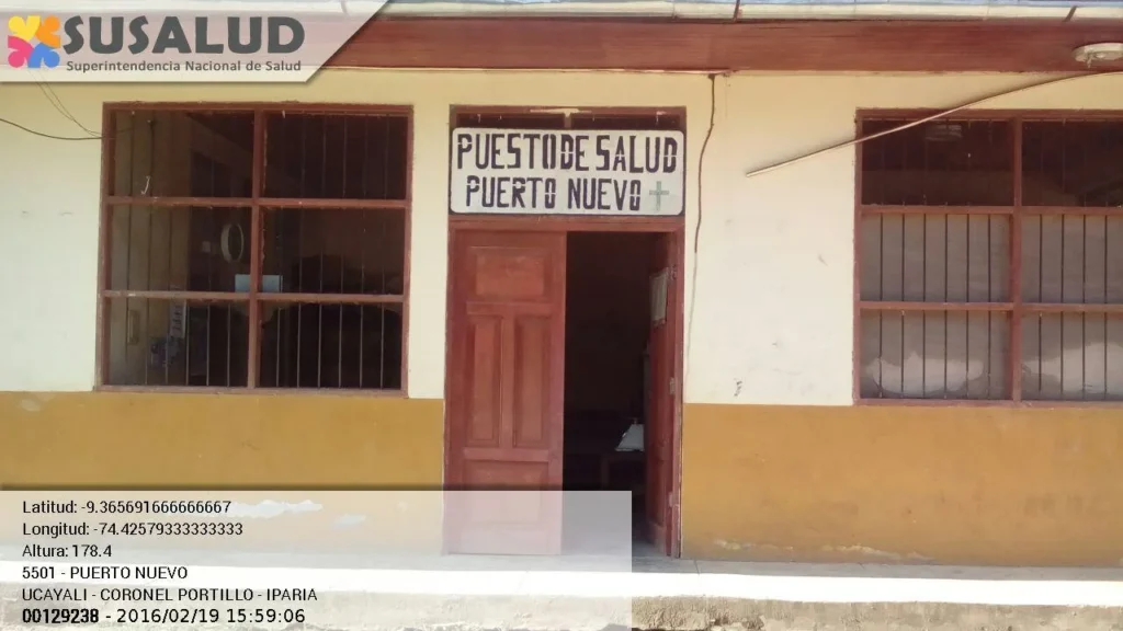 Puerto Nuevo en Iparia, Ucayali