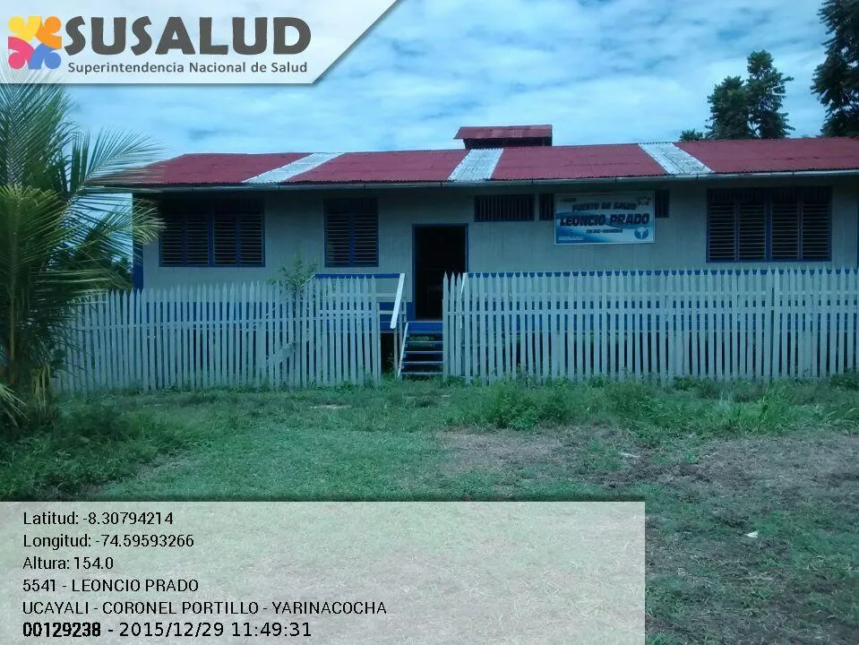 Puesto de Salud Leoncio Prado en Yarinacocha, Ucayali