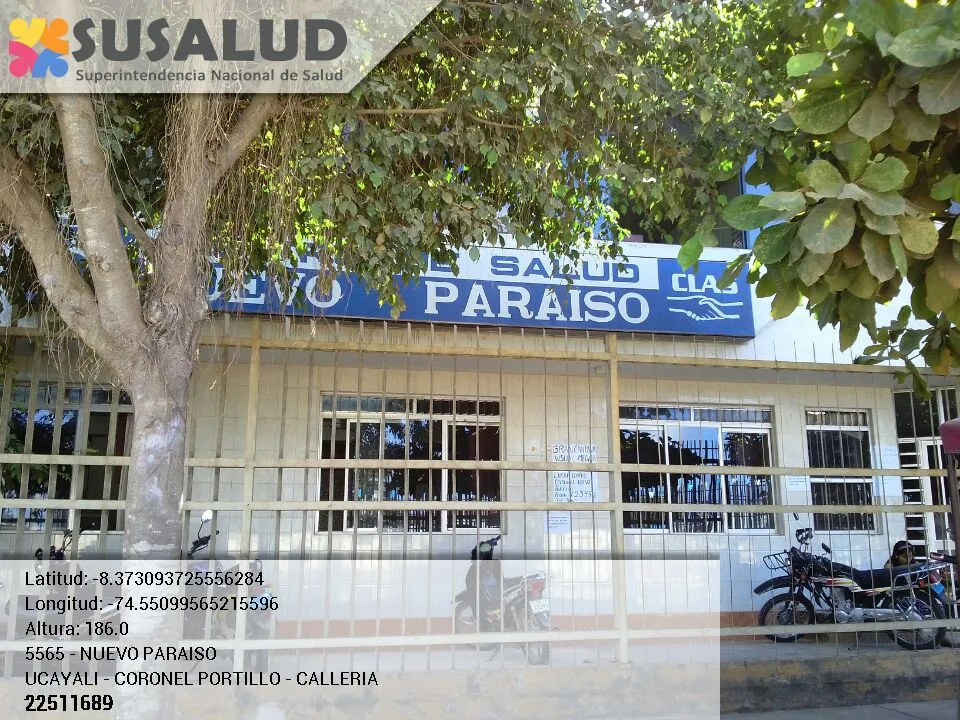 Nuevo Paraiso en Calleria, Ucayali