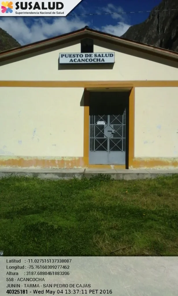 Acancocha en San Pedro de Cajas, Junin