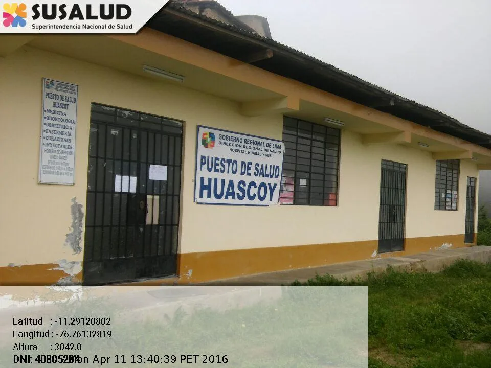 Huascoy en San Miguel de Acos, Lima