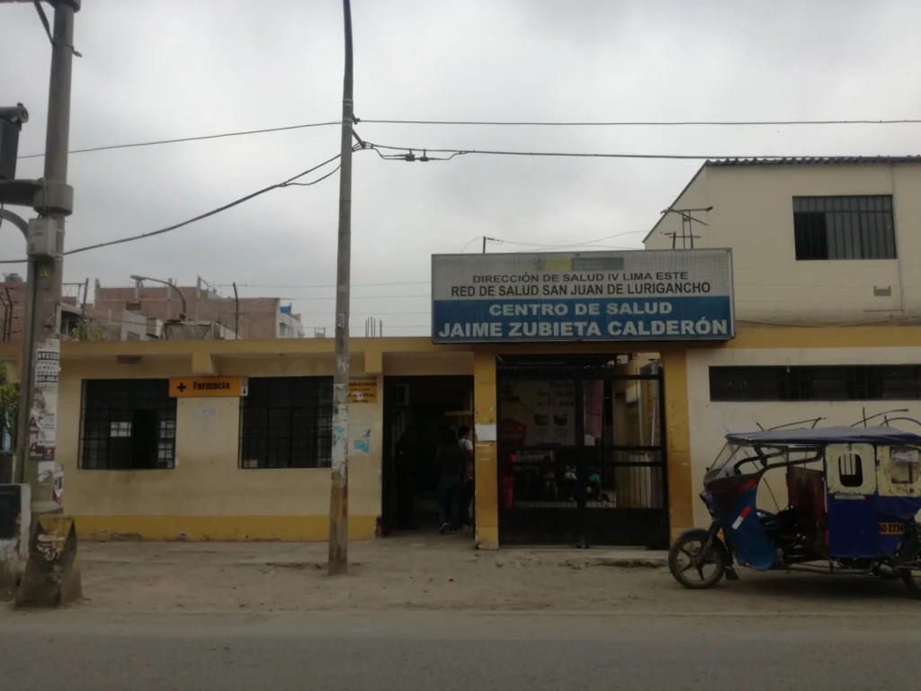 Jaime Zubieta en San Juan de Lurigancho, Lima