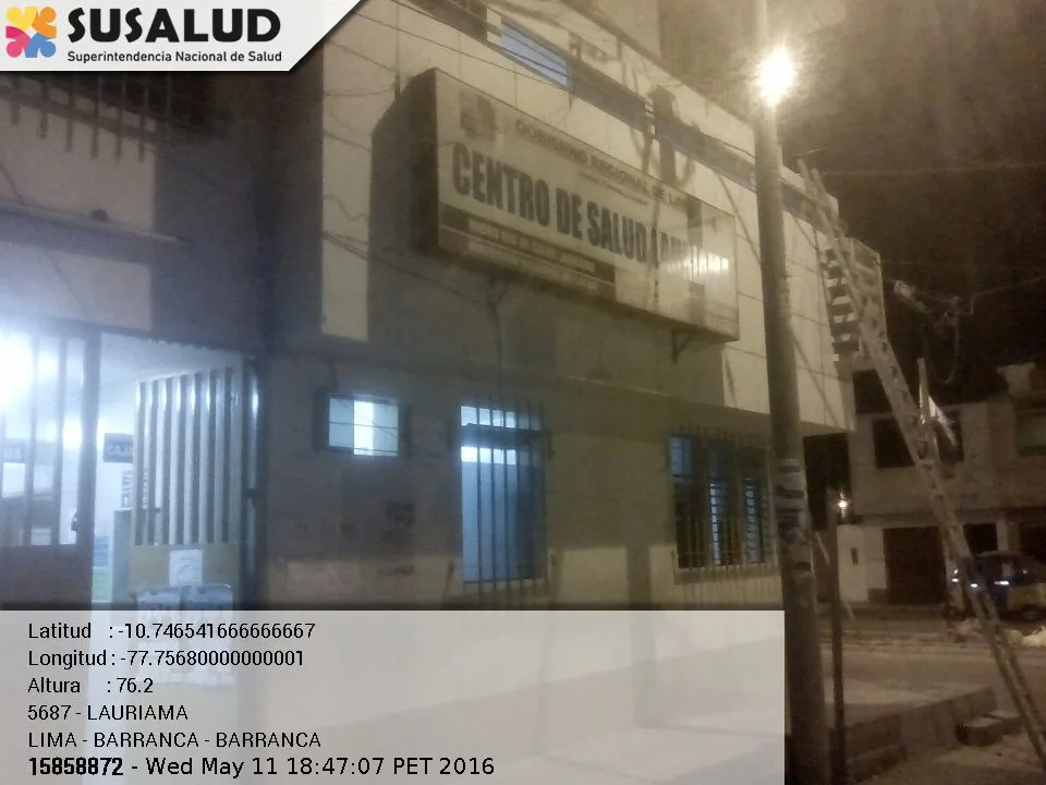 Lauriama en Barranca, Lima